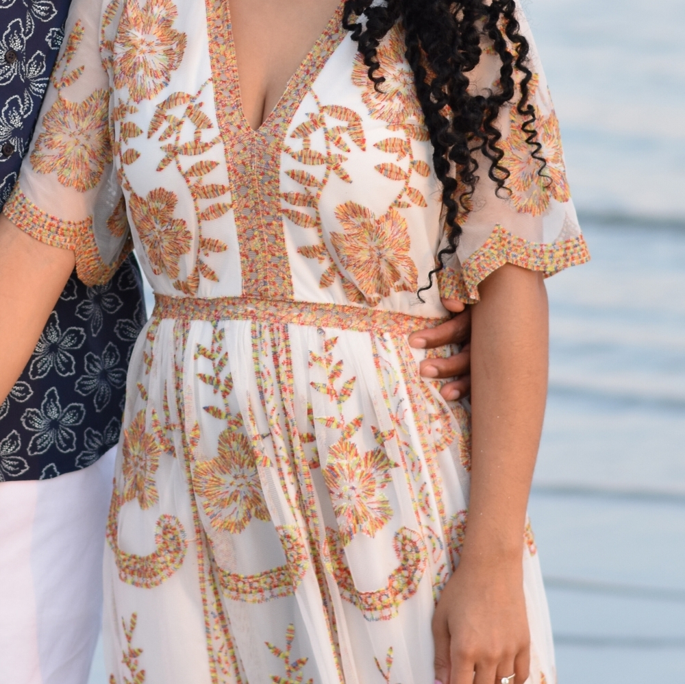 Altard State Embroidered Maxi Dress